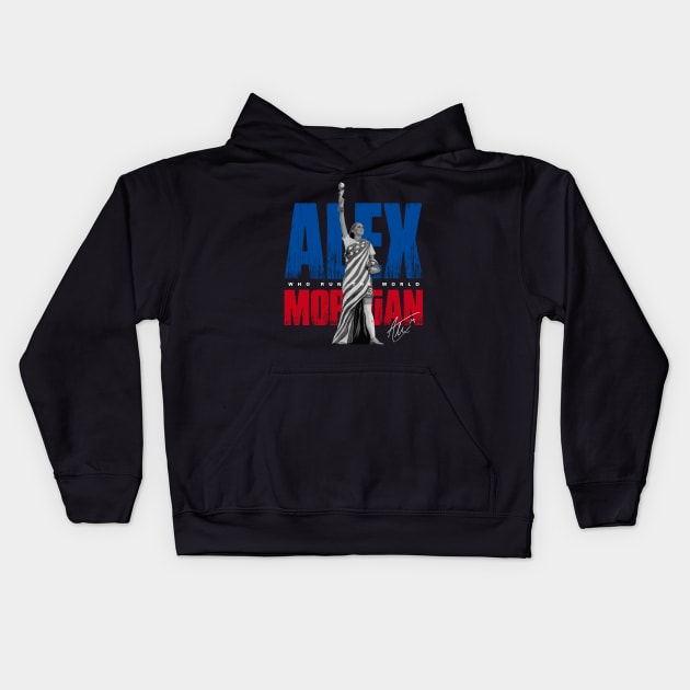 Alex Morgan Kids Hoodie by Juantamad